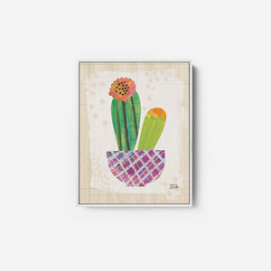 Collage Cactus II on Graph Paper - MELISSA AVERINOS