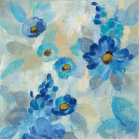 Blue Flowers Whisper III - SILVIA VASSILEVA