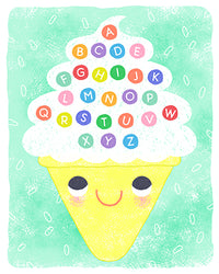 Ice Cream Alphabet - LIZZY DOYLE