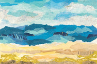 Canvas Wall Arts Prints- Abstract Coastal I - COURTNEY PRAHL