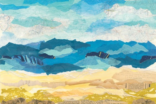 Canvas Wall Arts Prints- Abstract Coastal I - COURTNEY PRAHL