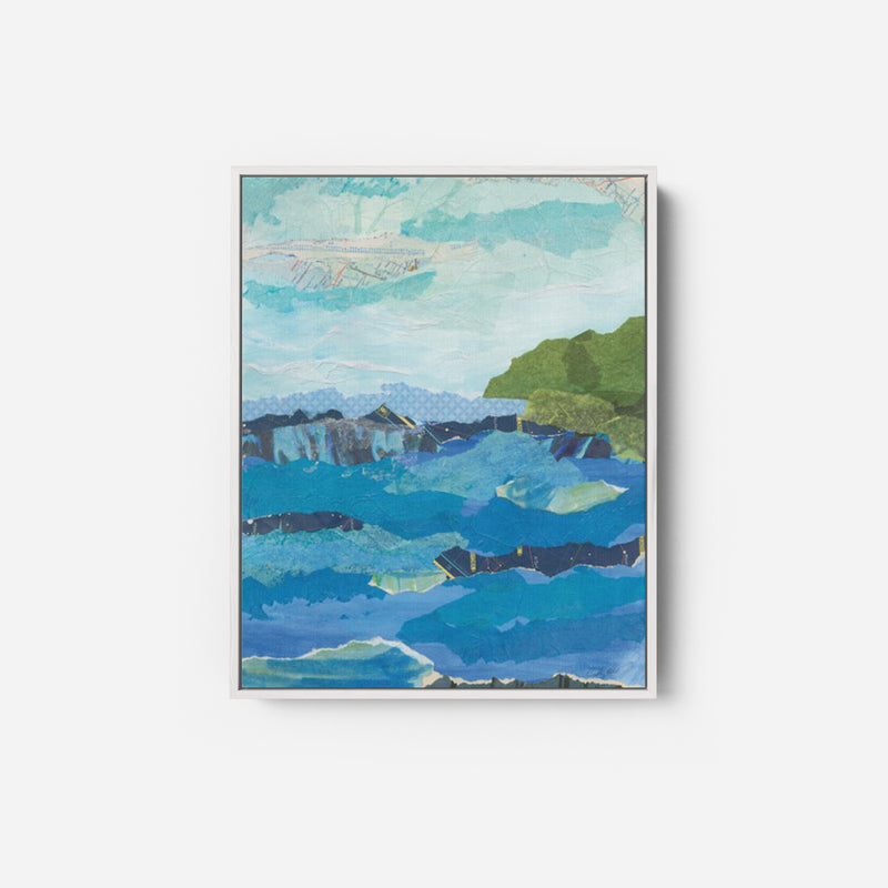 Canvas Wall Arts Prints- Abstract Coastal IV