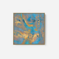 Stone with Turquoise and Gold - DANIELLE CARSON