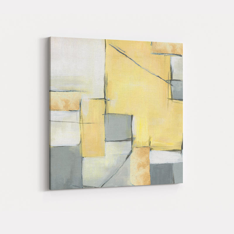 Golden Abstract II - EVA WATTS