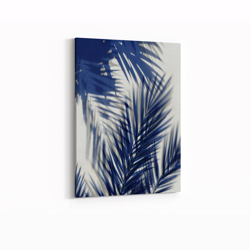 Palm Shadows Blue II - MELONIE MILLER